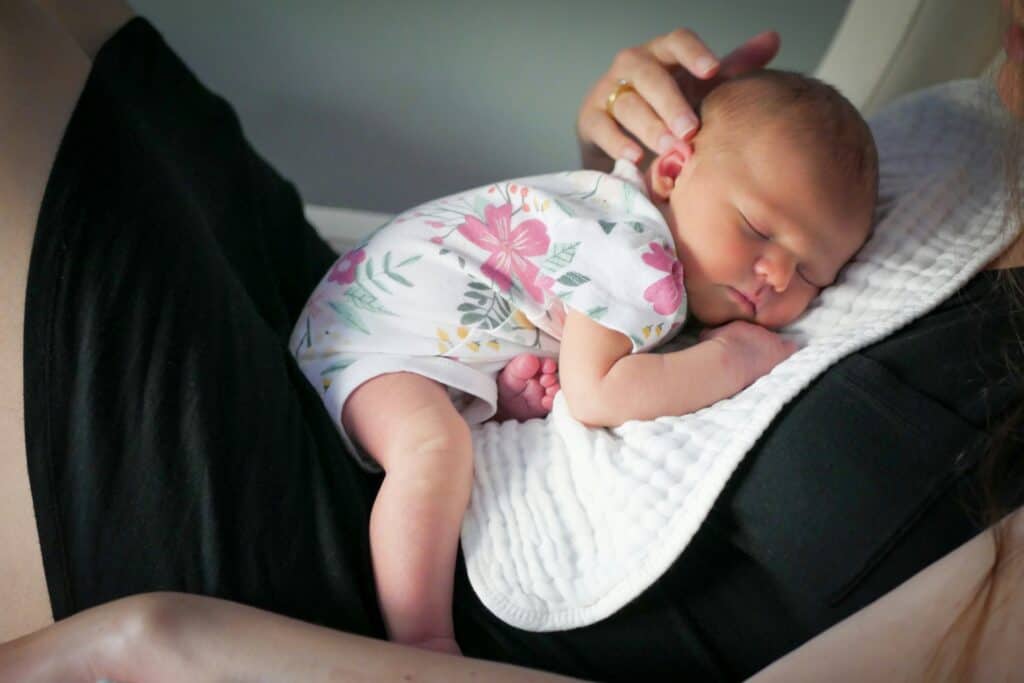 Postpartum sweating