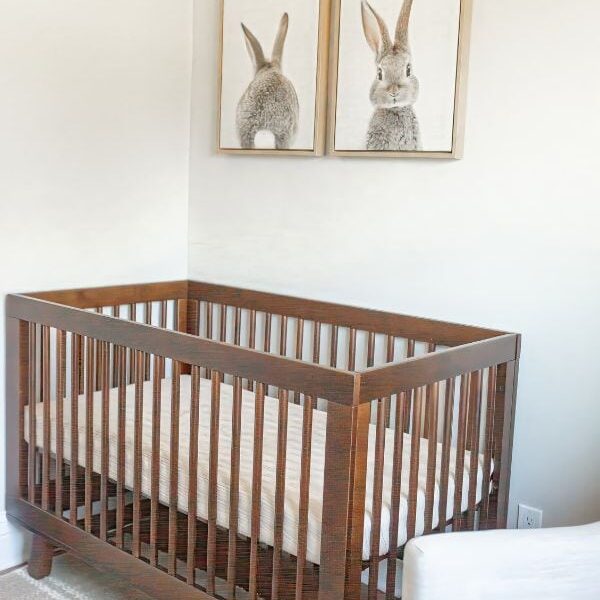 Nursery with rabbit decor